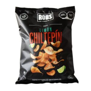 Robs By Robe Grill Potato Chips Artesanales Flavor Lime-Chiltepin 480 g