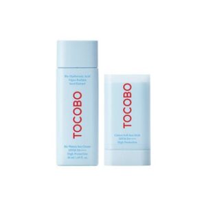 Tocobo Cotton Soft Sun Sunscreen Barra & Liquid
