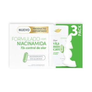 Dove Deodorant Vitamin Care Cucumber & Melon 3 x 74 g
