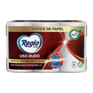 Regio Heavy-Duty Paper Towels 9 Rolls