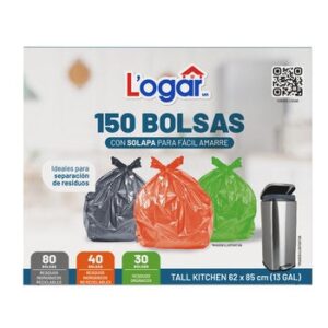 Logar Trash Bags 150 x 49 l