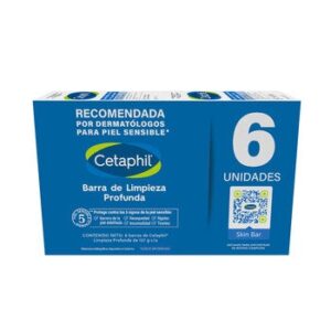 Cetaphil Soap Body Barra 6 Pieces