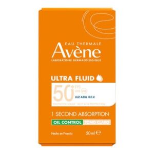 Avène Sunscreen Ultra Fluid Tono Claro Oil Control 50 ml