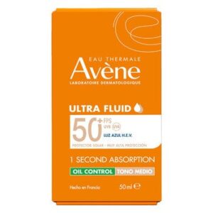 Avène Sunscreen Ultra Fluid Tono Medio Oil Control 50 ml