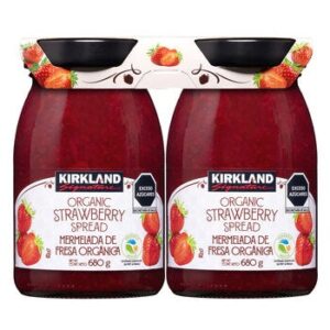 Kirkland Signature Strawberry Jam Organic 2/680 g
