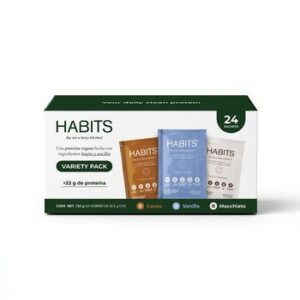 Habits by Not a Fancy Kitchen Protein Vegetal Variety Pack 24 / 30.5 g
