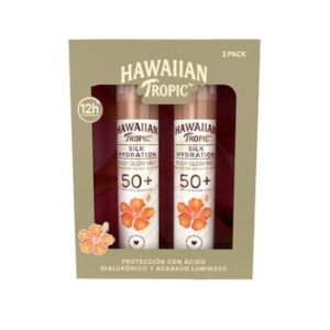 Hawaiian Tropic Sunscreen SPF 50+ with Luminous Finish 2/100 ml