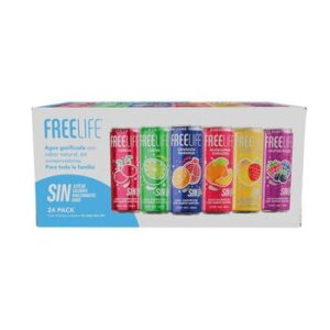 Free Life Naturally Flavored Sparkling Drink 24 x 355 ml