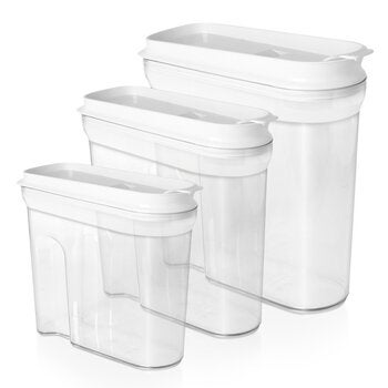 AG Box, Set 3 Containers Cerealeros Chicos, Herméticos