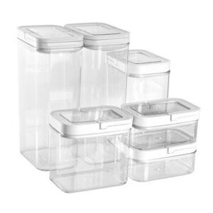 AG Box, Set 6 Containers with Tapa Hermética
