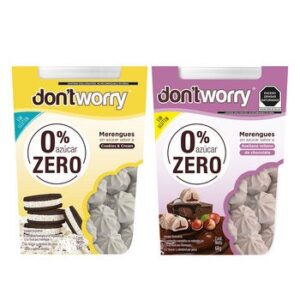 Don't Worry Meringues Hazelnut & Cookies & Cream 2 Pieces