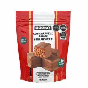 Broderik's Bites Milk Chocolate Caramel & Puffed Rice 400 g