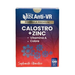 Just Anti VR Calostro, Zinc & Cobre 120 Capsules