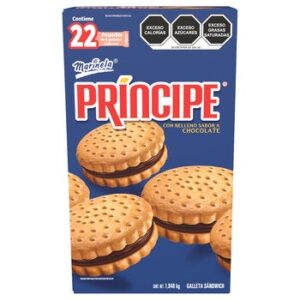 Marinela Cookies Príncipe with Flavored Filling Chocolate 22/84 g