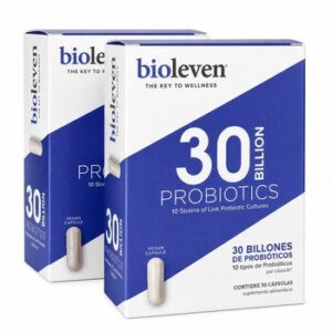 Bioleven Probióticos 30 Billones 2 Boxes 30 Capsules Each