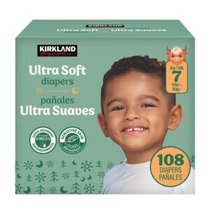 Kirkland Signature Unisex Diapers Stage 7, 108 Count