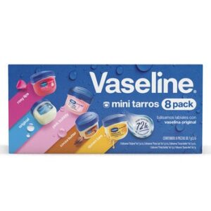 Vaseline Lip Balm 8 Mini Tarros 7g Each