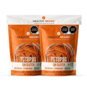 Healthy Brand Tortilla Chips Tapioca Flavor Cheese Cheddar 2/100 g