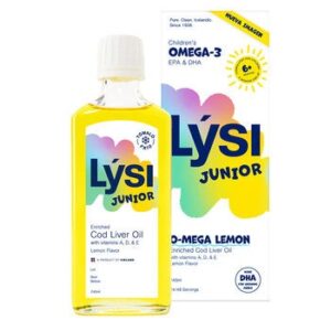 LYSI JR Oil Higado Bacalao for niños Flavor Lime 240 ml