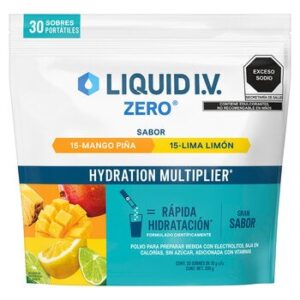 Liquid I.V. Electrolyte Powder Flavor Mango-Pineapple & Lima-Lime 30 x 10 g