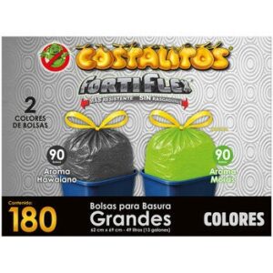 Costalitos FortiFlex Trash Bags 180 x 49 l