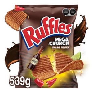 Ruffles Sauce Mega Crunch Sauce Negra 539 g