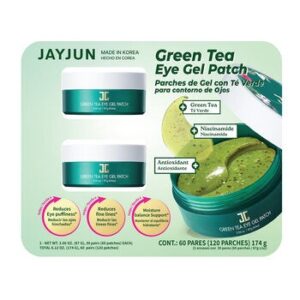 Jayjun Green Tea Eye Gel Patches 60 pares