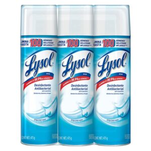 Lysol Antibacterial Disinfectant Spray 3 x 475 g