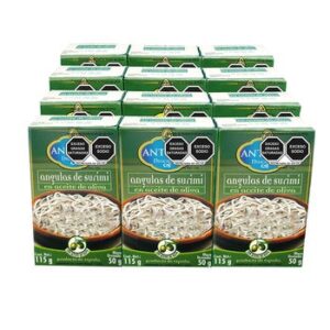 Antiqua Angulas Surimi Olive Oil 12 Pieces