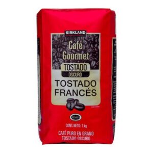 Kirkland Signature Whole Bean Coffee Gourmet French Roast 1 kg