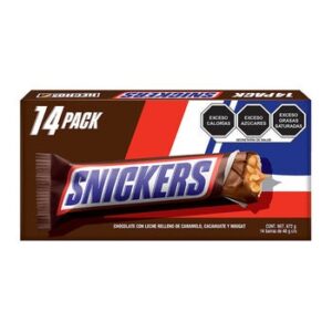 Snickers Chocolate Filling Caramel, Peanut & Nougat 14 x 48 g