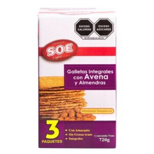 Soe Whole Grain Cookies with Oats & Almonds 720 g