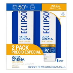 Eclipsol Sunscreen FPS 50+ 2 Pieces