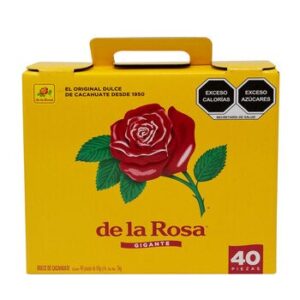 La Rosa Mazapán Peanut Candy 40 x 50 g
