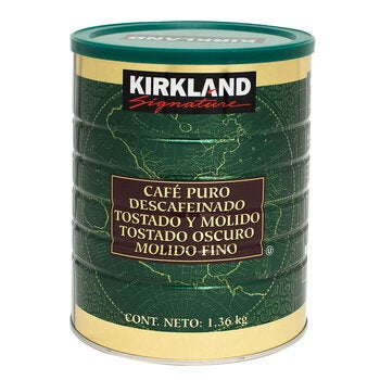 Kirkland Signature Ground Coffee Decaffeinated 1.36 kg