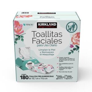 Kirkland Signature Facial Wipes 180 Pieces
