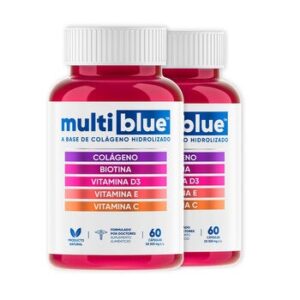 Multiblue Collagen & Biotina 120 Capsules