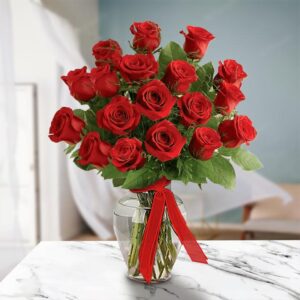 Abundant Love Rose Vase — Cabo Delivery flowers in Cabo San Lucas