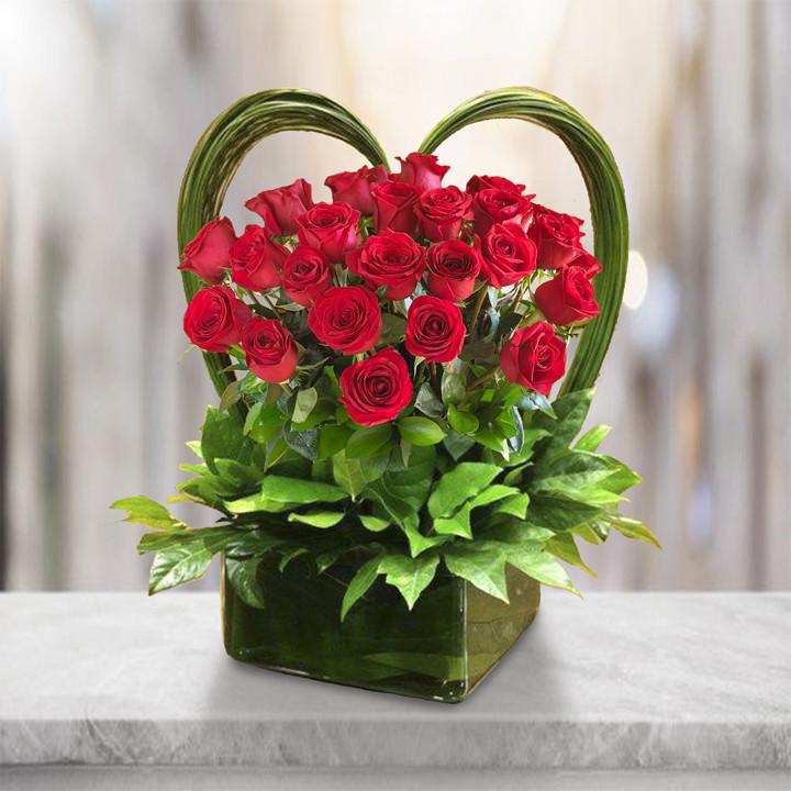 Love for You Rose Arrangement — Cabo Delivery flowers in Cabo San Lucas