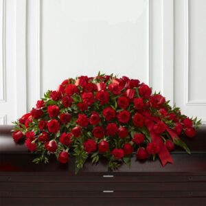 Love & Embrace Casket Spray — Cabo Delivery flowers in Cabo San Lucas