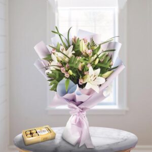 Lily Bouquet Gift — Cabo Delivery flowers in Cabo San Lucas