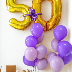 Jumbo Birthday Numbers & Two Six-Balloon Bouquets — Cabo Delivery balloons in Cabo San Lucas