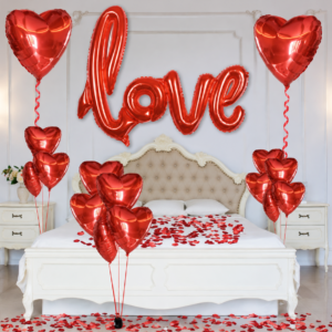 LOVE Letters & 15 Heart Balloons — Cabo Delivery balloons in Cabo San Lucas