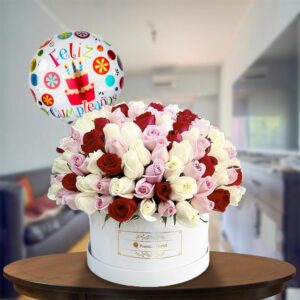 Birthday Rose Box — Cabo Delivery flowers in Cabo San Lucas