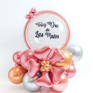Personalized Bubble Balloon & Flowers — Cabo Delivery balloons in Cabo San Lucas