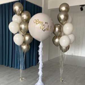 Gender Reveal Bouquet — Cabo Delivery balloons in Cabo San Lucas
