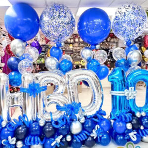 Giant Birthday Balloon Bouquet — Cabo Delivery balloons in Cabo San Lucas