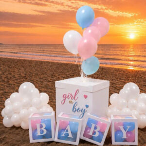 Gender Reveal Experience — Cabo Delivery balloons in Cabo San Lucas