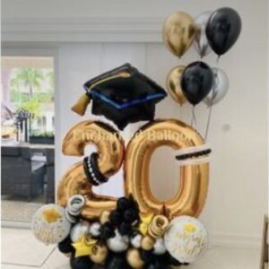 Graduation Balloon Bouquet — Cabo Delivery balloons in Cabo San Lucas