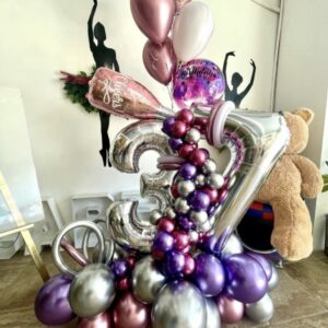 Number Balloon Arrangement — Cabo Delivery balloons in Cabo San Lucas